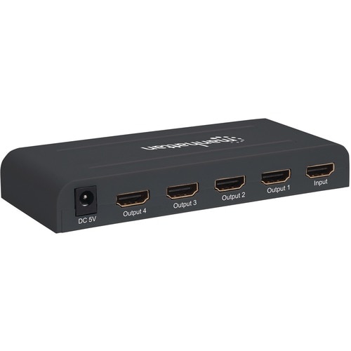 VIDEO SPLITTER HDMI 4K 3D 4 PTOS DIVISOR DUPLICADOR DE SENAL