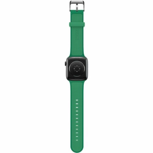 OtterBox Adjustable Smartwatch Band - Buckle Attachment - Green Juice - Silicon, Stainless Steel