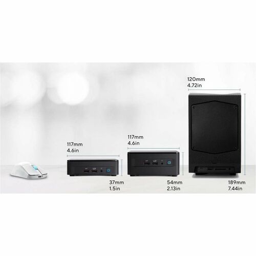 Sistema Barebone Asus NUC 12 Pro NUC12WSKv7 - Mini PC - Core i7 12° Gen i7-1270P Dodeca core (12 Core) - Intel Chip - 64 G