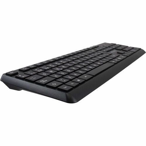 V7 CKU350ES Keyboard & Mouse - Spanish - USB Cable Keyboard - 107 Key - Keyboard/Keypad Color: Black - USB Cable Mouse - O