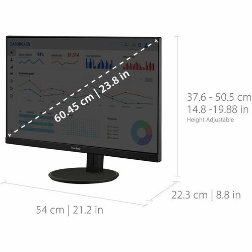 Vista 11 de Monitor Panel VA 24 Conectividad HDMI