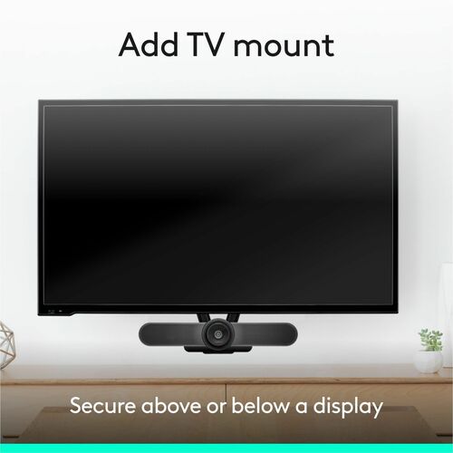 Logitech ConferenceCam MeetUp Video Conferencing Camera - 30 fps - Black - USB 2.0 - TAA Compliant - 3840 x 2160 Video - 1