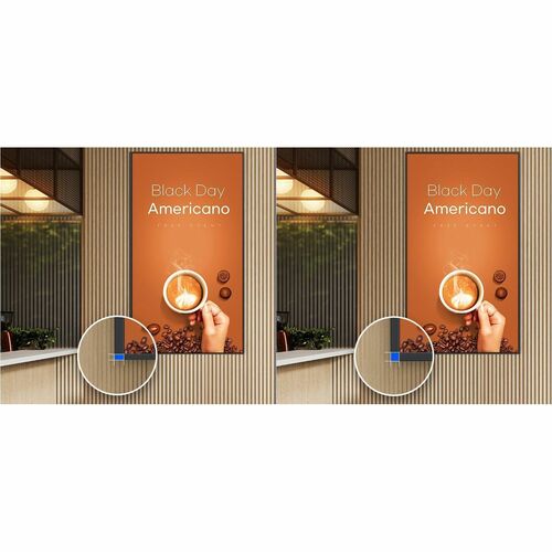 Vista 9 de QBC Series 75 UHD 350nit IP5x