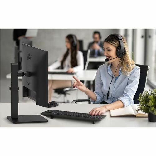 LG 27BA400-B 27"" Class Full HD LCD Monitor - 16:9 - 27"" Viewable - In-plane Switching (IPS) Technology - 1920 x 1080 - 1