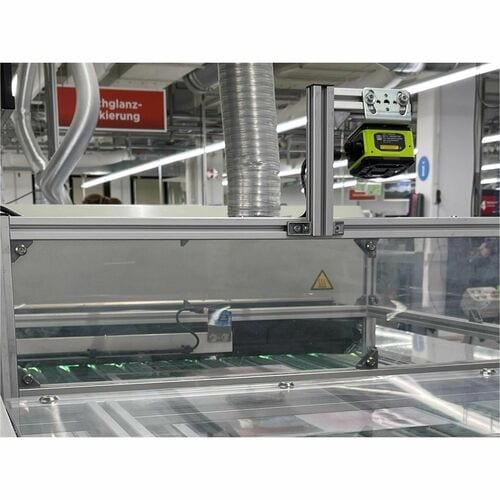 Zebra FS40 Rugged Industrial, Logistics, Warehouse Fixed Mount Barcode Scanner - Cable Connectivity - Industrial Green - 2