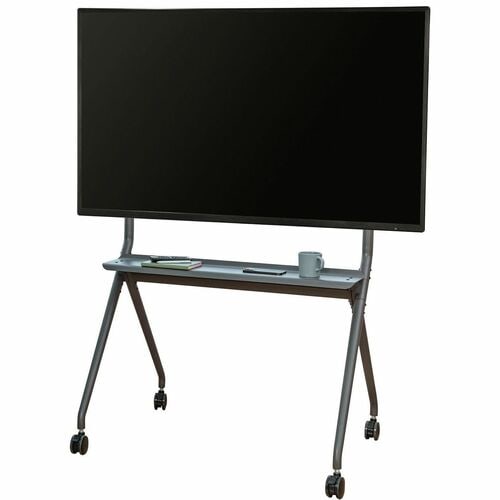 Carrello per schermo V7 TVCART4 - 120 kg Capacità - 4 Casters - 74,93 mm Dimensione rotelle - Acciaio laminato a freddo, A