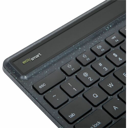 Targus EcoSmart Keyboard - Full-size - Wireless Connectivity - USB Type C Interface - Spanish - Black - Scissors Keyswitch