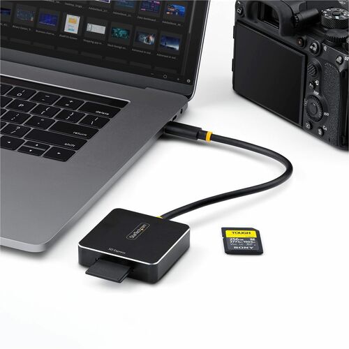 StarTech.com Lector USB-C de Tarjetas de Memoria SD Express 7.1 - Grabador USB Tipo C de Tarjetas de Memoria SD Express 7.