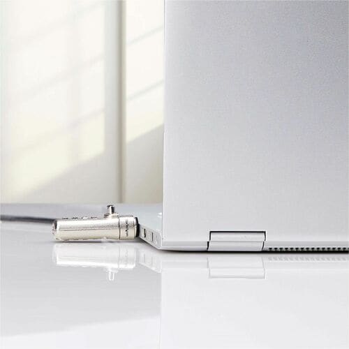 StarTech.com Slim Cable Lock For Notebook, Docking Station, Monitor, Printer, Projector - 2.01 m Cable - Resettable - 4-di
