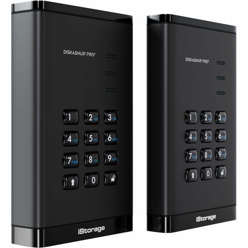 Disque dur Portable iStorage diskAshur PRO3 - 2.5" Externe - 2 To - Conforme aux normes TAA - Imprimante, Scanner, Caméra 