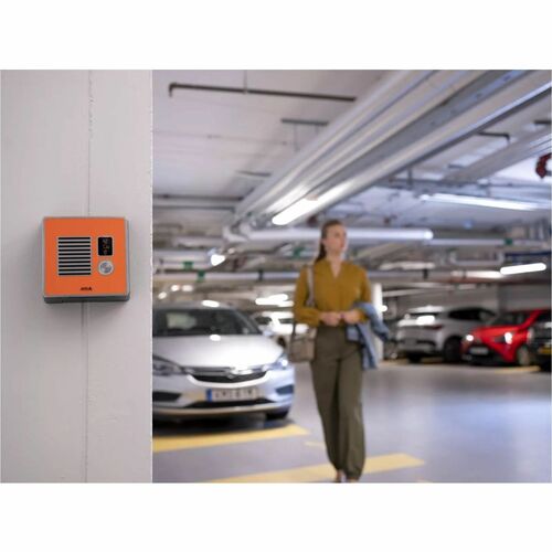 AXIS I7010-VE Intercom Sub Station for Indoor, Outdoor, Secured facility - Orange - Box Mount, Recessed Mount, Wall Mount 