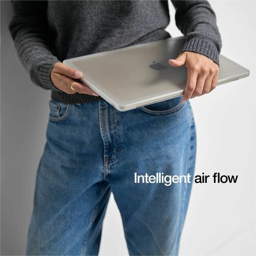 EDGE HARDSHELL CASE MB AIR 15IN (15IN/ M3/ 2024) - CLEAR