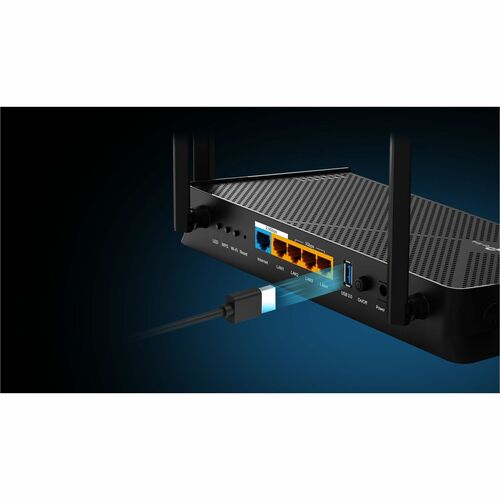 TP-Link Archer BE230 Wi-Fi 7 IEEE 802.11be Ethernet Wireless Router - Dual Band - 2.40 GHz ISM Band - 5 GHz UNII Band - 4 