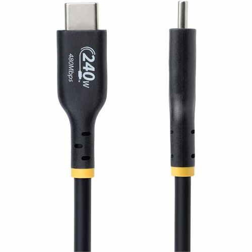 StarTech.com 2.01 m (79.20") USB-C Data Transfer Cable - 1 - Cable for Charger, Workstation, Mobile Workstation, Wall Char