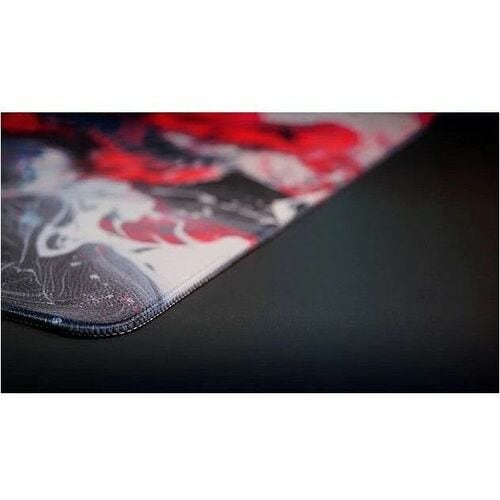 CHERRY XTRFY GP6 Large Gaming Mouse Pad - 400 mm x 460 mm x 4 mm Dimension - Black - Natural Rubber - Mouse