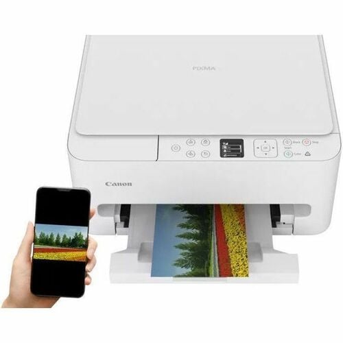 Canon PIXMA TS6550i Wired & Wireless Inkjet Multifunction Printer - Colour - Copier/Printer/Scanner - 1200 x 1200 dpi Prin