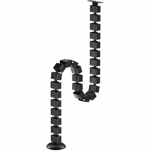 CABLE SPINE ORGANIZER FOR SIT/STAND DESK FRAMES SCREW MOUN