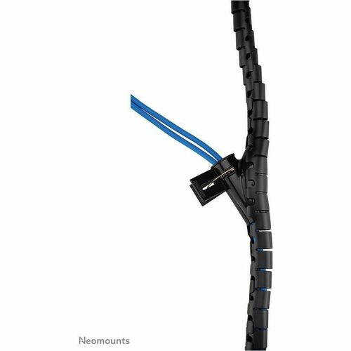 SPIRAL CABLE WRAP 20 MM. MULTIPLE CABLES BLACK