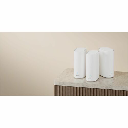 Huawei Mesh 3+ Wi-Fi 6 IEEE 802.11k/r/v/ax Ethernet Wireless Router - Dual Band - 2.40 GHz ISM Band - 5 GHz UNII Band - 4 