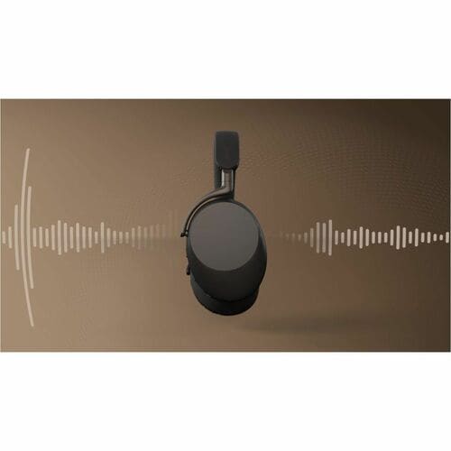 Jabra Evolve3 85 MS Stereo LINK390C inkl. Ladestation - Schwarz - Microsoft-Teams-Zertifizierung - Ohraufliegend - 20 Hz b