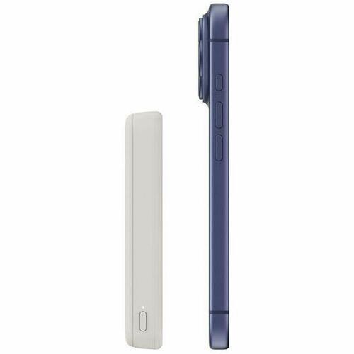 Belkin BoostCharge Stromspeicher - Sand - für Qi2-fähiges Gerät, iPhone, MagSafe-fähiges Gerät, AirPod, Android-Gerät, Sma