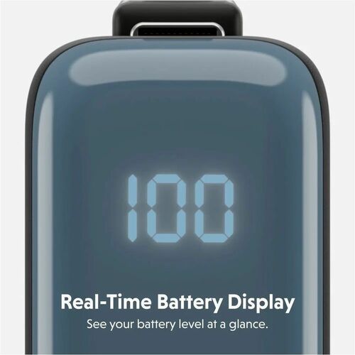Hyperjuice Flex HJ5401BKGL Power Bank - Black Expanse - For Smartphone, Tablet PC, Notebook, USB Type A Device, USB Type C
