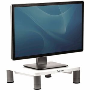 Fellowes Standard Monitor Riser - Up to 21" Screen Support - 60 lb Load Capacity - CRT, LCD Display Type Supported - 4" He