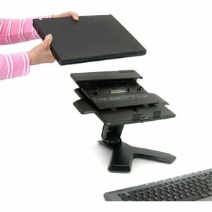 Ergotron Neo-Flex™ Notebook Lift Stand. Type de produit: Supports de Laptop, Couleur du produit: Noir, Capacité de charge 