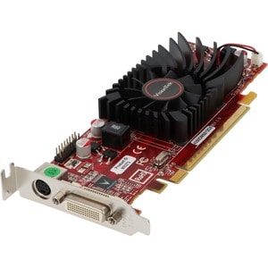 VisionTek Radeon 4350 SFF 512MB DDR2 (2x DVI-I, TV Out) w/ 2x DVI-I to VGA Adapter - ATi Radeon HD 4350 600MHz - 512MB DDR