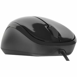 Targus AMU75EU Mouse - USB - BlueTrace - Black - Cable - Scroll Wheel - Symmetrical