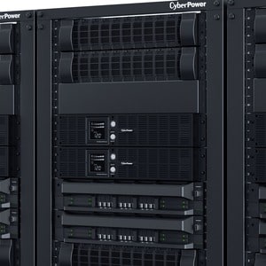 CyberPower OR1500LCDRTXL2U Smart App LCD UPS Systems - 1500VA/1125W, 120 VAC, NEMA 5-15P, 2U, Rack / Tower, 8 Outlets, LCD