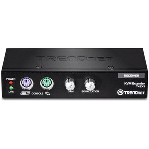 TRENDnet KVM Extension Kit - 1 Computer(s) - 1 , 1 Local User(s), Remote User(s) - 1 x HD-15 VGA, 1 x Type B USB