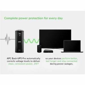 APC by Schneider Electric BR1500G 120V Backup System - Tower - 8 Hour Recharge - 3 Minute Stand-by - 120 V Input - 120 V A