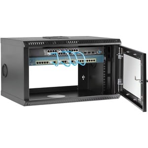 StarTech.com 6U 19" Wallmount Server Rack Cabinet Acrylic Door - Securely wall-mount network and telecom equipment to the 