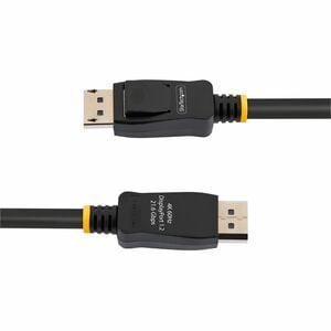 StarTech.com 3ft (1m) Panel Mount DisplayPort Cable, 4K x 2K Video, DisplayPort 1.2 Extension Cable Male to Female, DP Ext