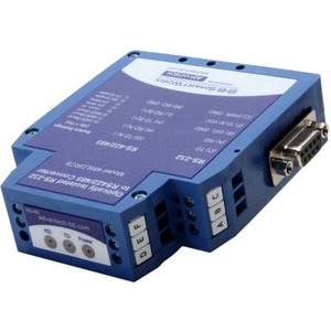 B&B ISO.RS232 TO RS485 DB9 DINRAIL - 1 Pack - 1 x 9-pin DB-9 RS-232 Serial Female - 1 x Terminal Block RS-422/485 Serial