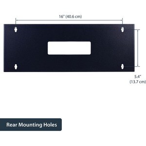 StarTech.com 4 HE 19" Patchpanel Halterung mit Scharnier zur Wandmontage - max. 15 kg Traglast - 1