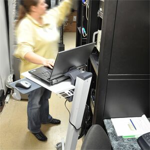 Neo-Flex Laptop Cart (Two-Tone Grey)