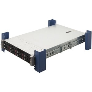 Rack Solutions 2U Raven 105-A Rail for HP - Zinc Plated