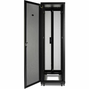APC NetShelter SV, Server Rack Enclosure, 42U, 600W x 1060 D mm, with Sides, Black, Single Rack Unassembled - 42U Rack Hei