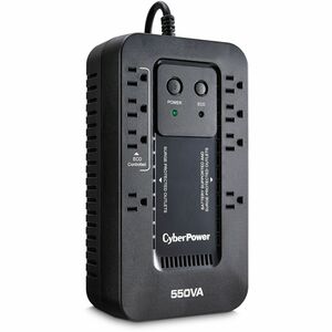 UPS Standby CyberPower EC550G - 550VA/330W - Compacto - 8Hora(s) Recharge - 2Minuto(s) Stand-by - 120 V AC Entrada - 120 V
