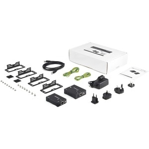 StarTech.com HDMI over CAT5 HDBaseT Extender - Power over Cable - Ultra HD 4K - 1 Input Device - 1 Output Device - 100.58 