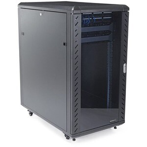 StarTech.com Armadio server chiuso a ribalta 22U da 36" con ruote - 800 kg Static/Stationary Weight Capacity