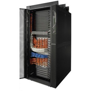 APC by Schneider Electric NetShelter SX 48U Floor Standing Rack Cabinet for Networking, Airflow System - 482.60 mm Rack Wi