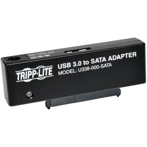 Eaton Tripp Lite Series USB 3.0 SuperSpeed to SATA III Adapter for 2.5 in. to 3.5 in. SATA Hard Drives - 1 x Type B Female