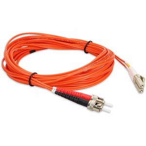 AddOn 2m LC (Male) to ST (Male) Orange OM1 Duplex Fiber OFNR (Riser-Rated) Patch Cable - 100% compatible and guaranteed to