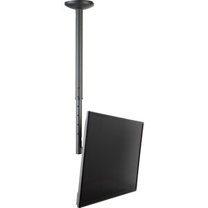 Fixation au plafond Neomounts Neomounts Pro FPMA-C060BLACK pour Ecran Plat - Noir - Réglable en hauteur - 58,4 cm à 132,1 