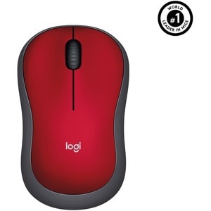 Logitech M185 Wireless Mouse, 2.4GHz with USB Mini Receiver, 12-Month Battery Life, 1000 DPI Optical Tracking, Ambidextrou