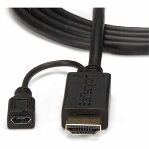 StarTech.com HDMI to VGA Cable - 6 ft / 2m - 1080p - 1920 x 1200 - Active HDMI Cable - Monitor Cable - Computer Cable - El