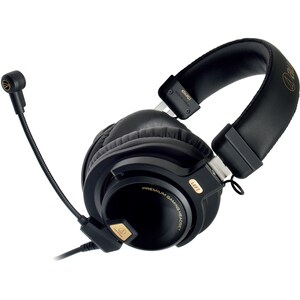 Audio-Technica ATH-PG1 Premium Gaming Headset - Stereo - Mini-phone (3.5mm) - Wired - 38 Ohm - 20 Hz - 20 kHz - Over-the-h